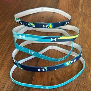 5 Skinny Under Armour Headbands